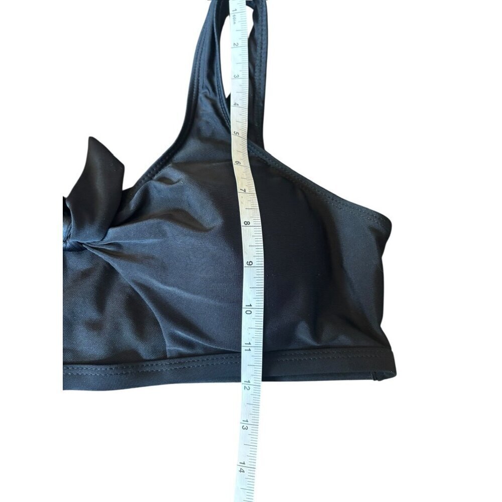 Women's Black Bathing Suit Top - Picture 3 of 4